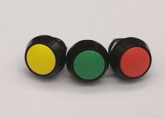 Η εκροή αργιλίου τοποθετεί διακόπτη κουμπιών ώθησης 30g 12mm το σφραγισμένο