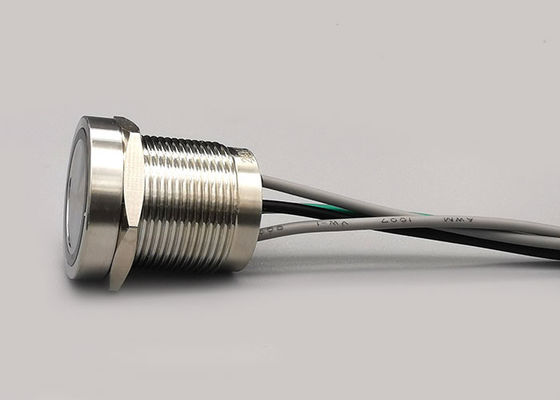 IEC529 19mm πιεζοηλεκτρικό κουμπί διακοπτών στεγανοποιεί 50 εκατομμύριο κύκλους