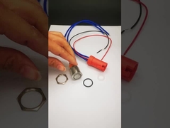 20A μεγάλος τρέχων διακόπτης κουμπιών ώθησης ανοξείδωτου 316 ip67 θαλάσσιος