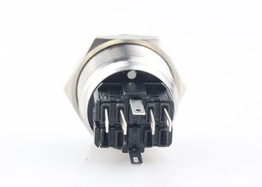 Να κλείσει με το μάνταλο των οδηγήσεων συμβόλων δαχτυλιδιών διακόπτης κουμπιών ώθησης 25mm τοποθετώντας τρύπα που προσαρμόζεται διαθέσιμη