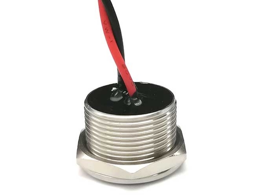 Ip68 στεγανοποιήστε τον ηλεκτρικό piezo διακόπτη 19mm αφής ανοξείδωτο κουμπιών αγκίδων